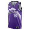 Maillot Homme Utah Jazz Simone Fontecchio 2023-24 Nike City Edition Violet Swingman